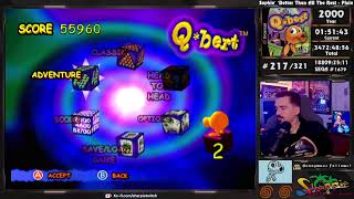 9999 25th  QBert  SEGA DREAMCAST LIVE  Console Challenge  1679 [upl. by Enicar384]