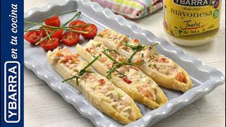 Espárragos rellenos  Recetas de verano [upl. by Aiyn718]