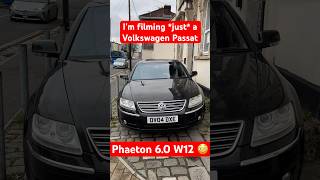 Volkswagen Phaeton 60 W12 ultra rare luxury car spotted carshorts volkswagen volkswagenphaeton [upl. by Yellhsa762]