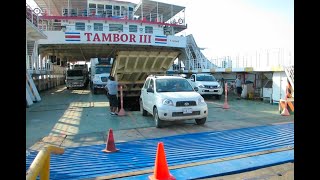 Ferry Tambor III Costa Rica travel adventure sightseeing [upl. by Blackman164]