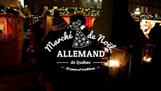 Quebec Citys German Christmas Market celebrates its 10th anniversary [upl. by Sayce713]