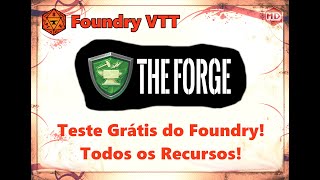 Teste o Foundry VTT de Graça com Todas as Funcionalidades  The Forge [upl. by Gorey885]