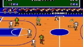 Double Dribble  NES  Automatic Shot [upl. by Ajiam]