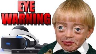 The PSVR is Launching  Experts WARNING of Long Term Eye Damage from VR Headsets [upl. by Ydderf678]