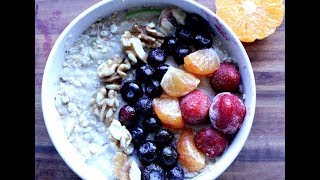 How to make Bircher Muesli [upl. by Jeuz565]