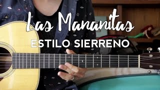 Las Mañanitas  Estilo Sierreño  Los Plebes del Rancho  Tutorial  Requinto  Acordes [upl. by Hasan]