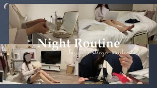 ナイトルーティン一人暮らし大学生の夜の過ごし方🌙vlog学校帰りからベットに入るまで [upl. by Marc]