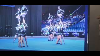 Adairsville High School Varsity Competition Cheer Team at GHSA State Championship 111624 [upl. by Courtland]