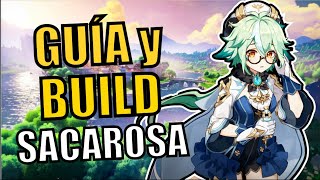 GUÍA y BUILD SACAROSA 12  Genshin Impact Gameplay Español [upl. by Alekahs598]