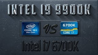 Intel i9 9900K vs i7 6700K Benchmarks  Test Review  Comparison  Gaming  10 Tests [upl. by Wildermuth]