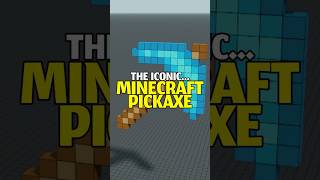 How To Create the Minecraft Pickaxe in 30 Seconds pixelart gamedev arttutorial [upl. by Nosredna]