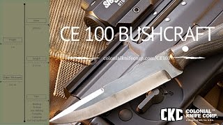 Bushcraft Nemesis CE100 from Colonial Knife [upl. by Adliwa]