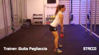 Tutorial Esercizi  Stacco Trainer Giulia Pagliaccia [upl. by Nereen348]