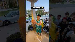 Mini Hoop Halloween Basketball Challenge [upl. by Ives]