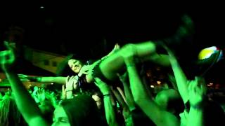 Hypocrisy  Metaldays 2013  crowdsurfing Girl [upl. by Gnaw]