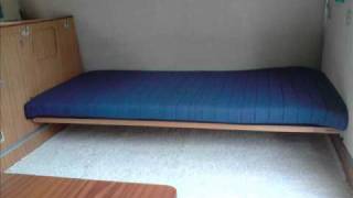 Rapido Record mit Lattenrost und 90cm breiter Matratze fast 2m breites Sofa [upl. by Eedya]