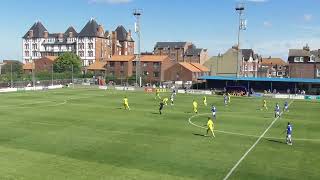 Whitby Town 1 Bamber Bridge 2  Pitching In NPL Highlights [upl. by Hairam]