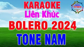 LK Karaoke Bolero 2024 Tone Nam Nhạc Sống  Mỗi Người 50 Hát Quanh Bàn Tròn  Karaoke Đại Nghiệp [upl. by Ric]