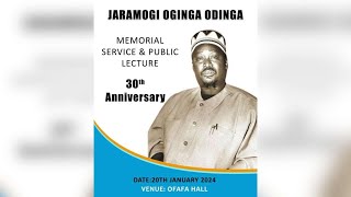 LIVE Jaramogi Oginga Odinga 30th Memorial Church Service St Stephens Cathedral ACK [upl. by Thatcher270]