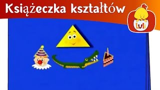 Książeczka kształtów  Trójkąt czapka błazena dla dzieci Luli TV  Videos for babies [upl. by Viki]