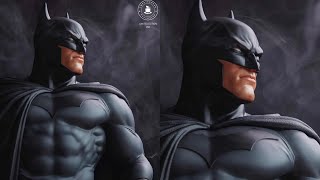 New Batman bust statue revealed by Tweeterhead preorder info [upl. by Ailesor]