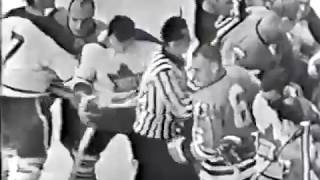 1962 NHL SCF Game 3 Toronto  Chicago 4 15 1962 [upl. by Dranel]