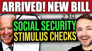 NEW BILL Social Security STIMULUS CHECK… GREAT NEWS [upl. by Nnylesor260]