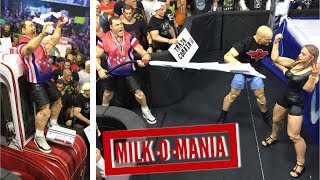 WWE EPIC MOMENTS MILKOMANIA ELITE FIGURE REVIEW [upl. by Ylaek]