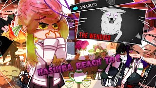 😨  Hashira React to true horror story  The curse of the Wendigo Original [upl. by Leahciam]