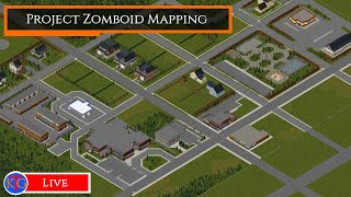 PZ Map Work  Project Zomboid Mapping LIVE [upl. by Gala]