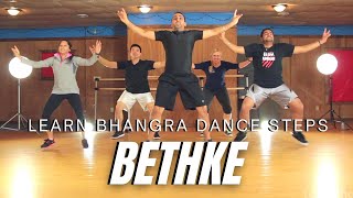 Learn Bhangra Dance Online Tutorial For Intermediate Dancers  Bethke Step By Step  Lesson 12 [upl. by Robet136]