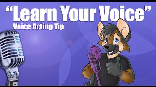 Voice Acting Corner  quotLEARN YOUR VOICEquot [upl. by Gwyneth]