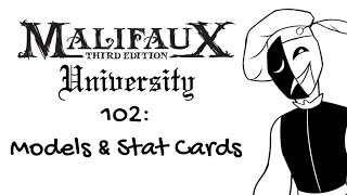 Malifaux U 102  Models and Stat Cards [upl. by Neelahs]