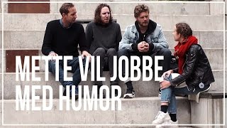 Mette vil jobbe med humor [upl. by Yenitirb569]