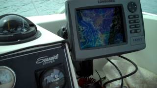 Seatrial on a 2002 Seaswirl Striper 2101 WA [upl. by Nnarual41]