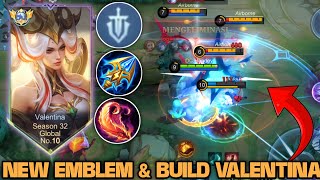 NEW EMBLEM VALENTINA 2024 MANA KALIAN GA BOROS SAMA SEKALI WAJIB COBAIN  MOBILE LEGENDS [upl. by Enamrahc]