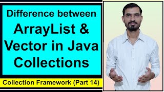 ArrayList vs Vector in Java  Collection Framework [upl. by Gelhar]