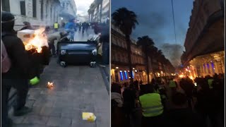 manif gilets jaunes acte x a montpellier aujourd hui ‎19 ‎janvier [upl. by Bat]