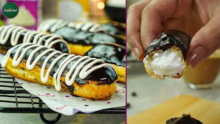 The Perfect Chocolate Eclair Recipe  The Ultimate Eclairs Experience [upl. by Zeugirdor160]