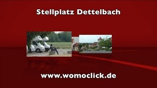 Wohnmobil  Stellplatz Dettelbach  womoclickde [upl. by Williams]