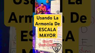 Haciendo Uso de la ARMONÍA de la ESCALA MAYOR • Armonización Escala Mayor  Clase 11 Teoría Musical [upl. by Kecaj685]