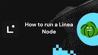 ⚙️How to run a Linea Node  Step by step tutorial⚙️ [upl. by Cyrie]