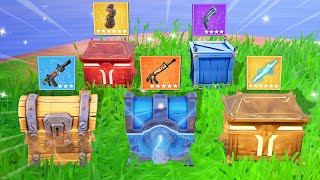 The RANDOM CHEST Challenge in Fortnite [upl. by Leterg]