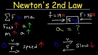 Newtons Second Law of Motion  Force Mass amp Acceleration [upl. by Nylrak]