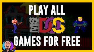 PLAY ALL MsDos Games for FREE [upl. by Mayer]