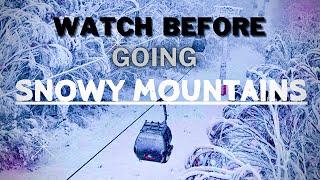 Snowy Mountains  Perisher valley amp Thredbo  Full informative video☃️⛷️🏂🚡☃️ [upl. by Adran]