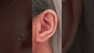 Studs amp Hoops Multiple Ear Piercing Ideas for Women [upl. by Delastre]