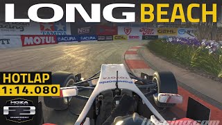 F3 at Long Beach  Onboard Hotlap  iRacing [upl. by Chaddie]