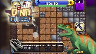 Dino Quest  Dinosaur Game for iPhone and Android [upl. by Adnahsor]