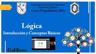 Introducción y Conceptos Básicos Prope Lógica FQUAQ [upl. by Enorel392]